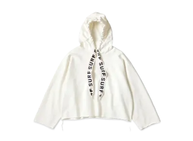 KAPITAL Fleece Catfish Hood Sweat "Off White"