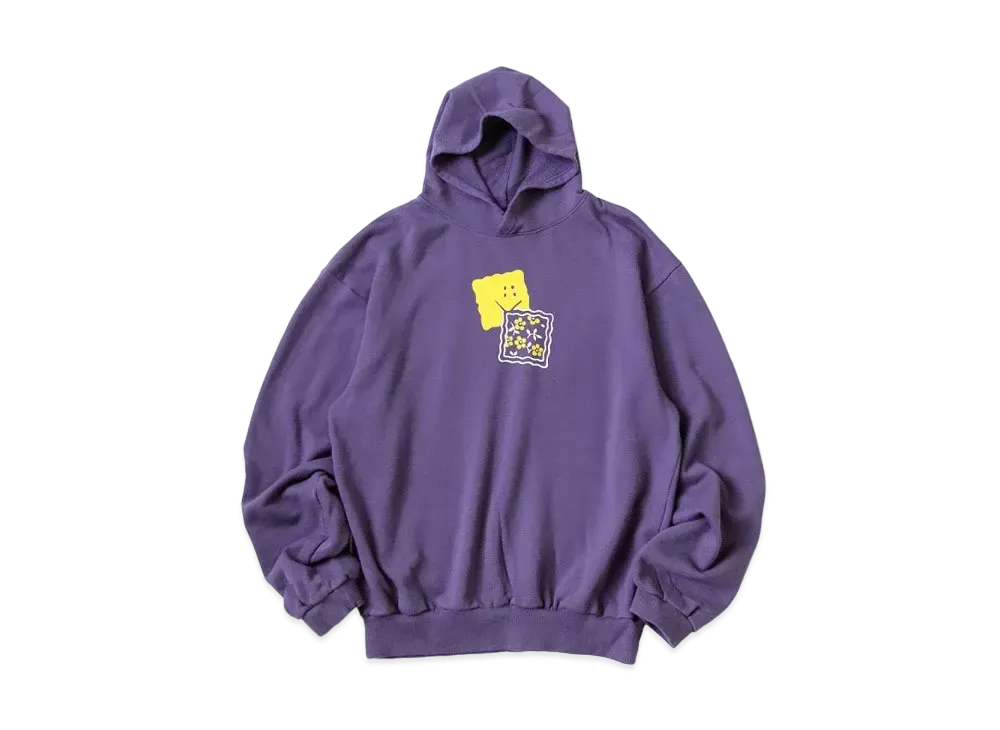 KAPITAL 30 Fleece Hood Sweat "Purple"