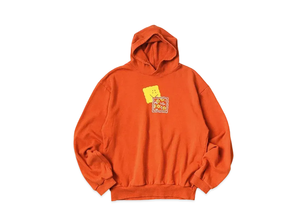 KAPITAL 30 Fleece Hood Sweat "Orange"