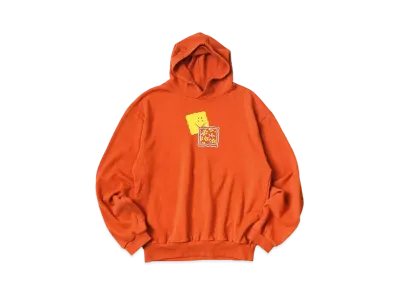 KAPITAL 30 Fleece Hood Sweat "Orange"