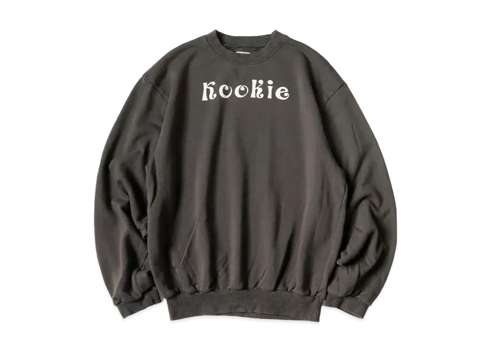 KAPITAL 30 Fleece Crew Sweat "Charcoal"