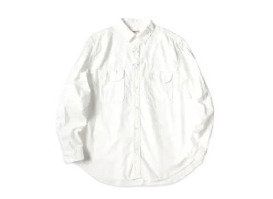KAPITAL OX Clip Shirt "White"