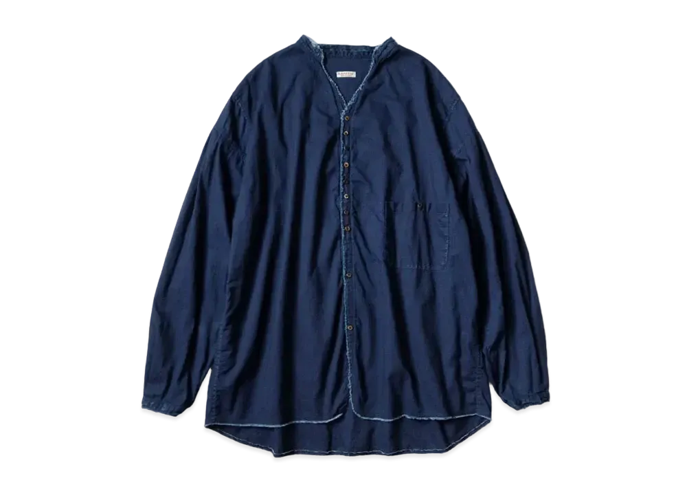 KAPITAL IDG Gauze Shoka Shirt "Indigo"