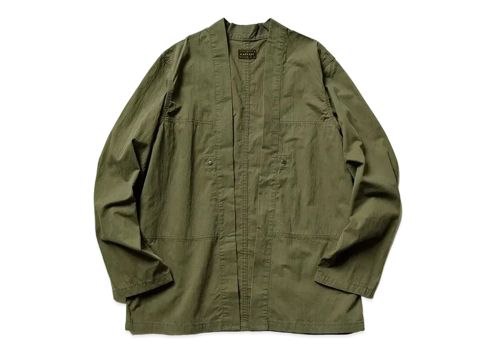 KAPITAL Ripstop Aviator Kakashi Shirt 