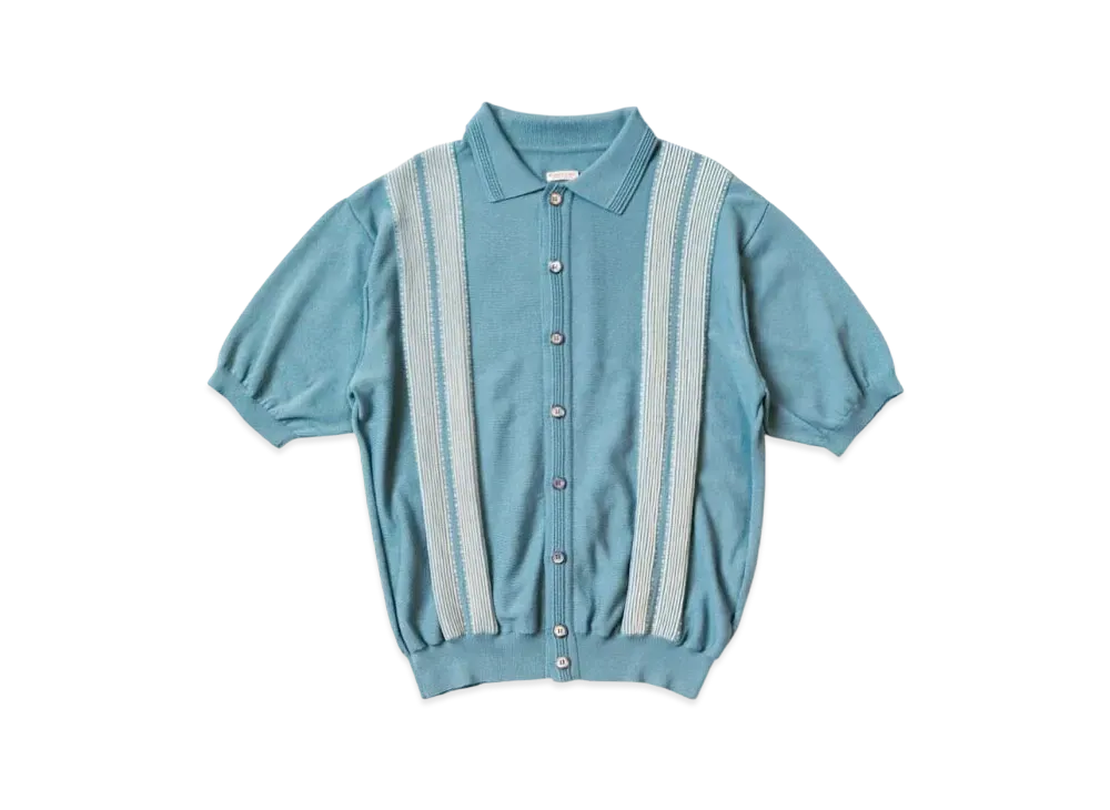 KAPITAL Multi Border Pique Box Polo 
