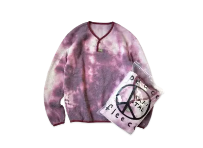 KAPITAL Reverse Fleece Tie Dye Pack Long Tee "Purple"