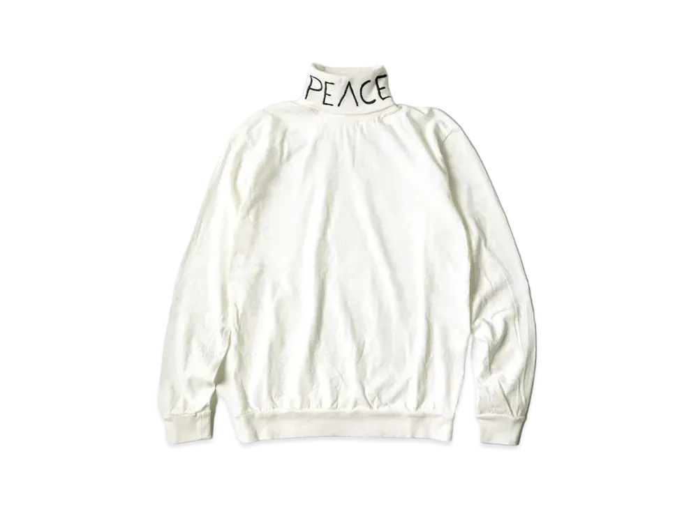 KAPITAL 18.5 India High Neck Long Tee "White"
