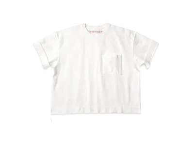 KAPITAL 16 Degree Reduction India Army Beach Pack Tee "White"