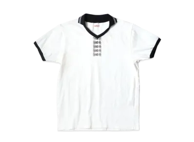 KAPITAL 20 India Skipper Ringer Tee "White"