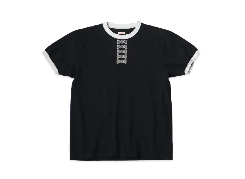 KAPITAL 20 India Ringer Tee "Black"