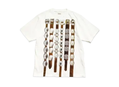 KAPITAL 20 India Crew Tee "White"