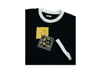 KAPITAL 20 India Ringer Tee "Black"