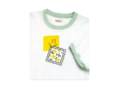 KAPITAL 20 India Ringer Tee "White"