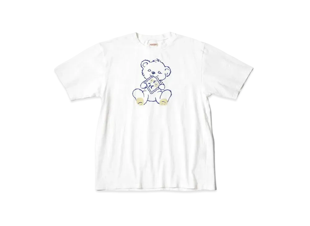 KAPITAL 20 India Crew Tee "White"