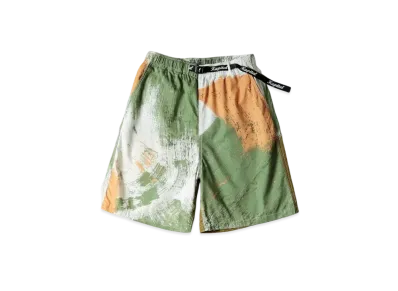 KAPITAL Coma Burberry Brush Camo Easy Shorts "White"