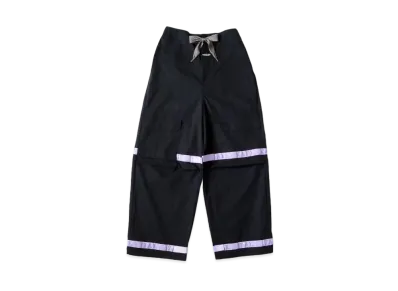 KAPITAL Ripstop Nouvelle Shuttle Pants "Black Purple"