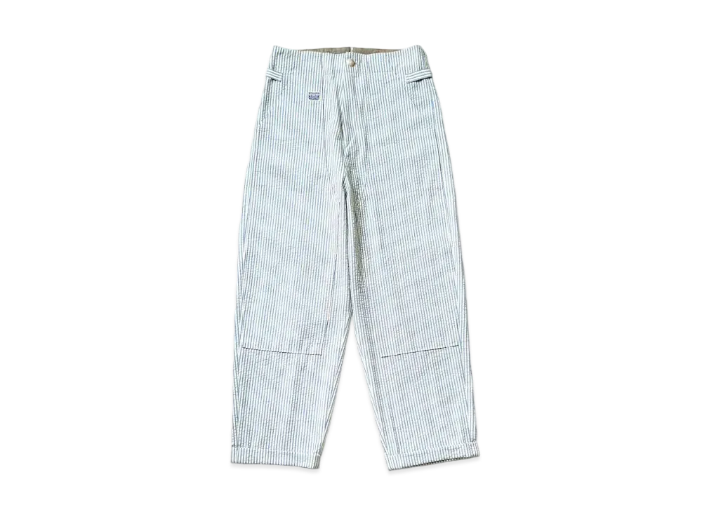 KAPITAL Soccer Striped Lumber Suit Pants "Sax"