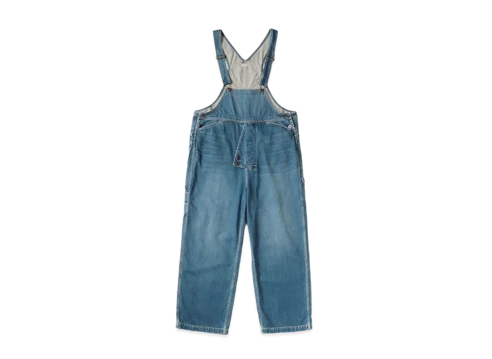 KAPITAL 11.5oz Denim Workers Overalls "Indigo"