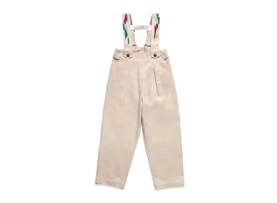 KAPITAL Heather Canvas Ortega Overalls "Kinari"