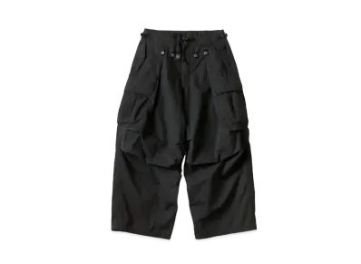 KAPITAL Ripstop Jumbo Cargo Pants "Black"