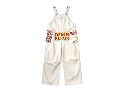 KAPITAL Canvas Overalls "Kinari"