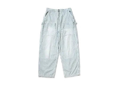 KAPITAL 10oz Hickory Wide Lumbar Pants "Hickory"