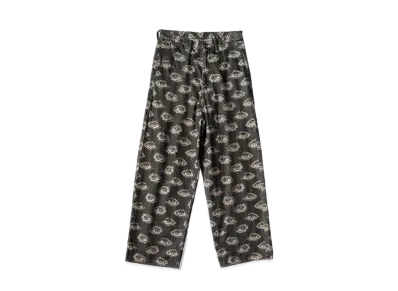 KAPITAL 12oz Denim Port Baggy Pants "Black"