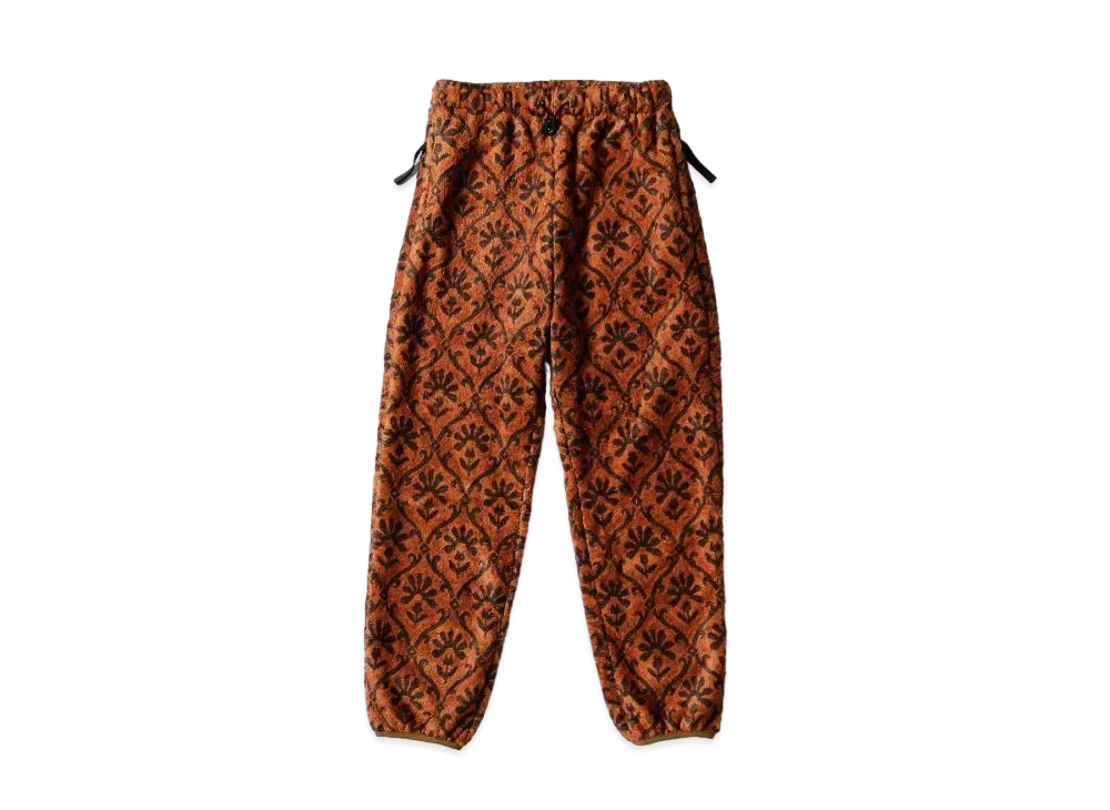 KAPITAL Yosemite Arabesque Fleece Easy Pants "Brown"