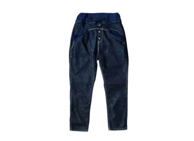 KAPITAL 11.5oz Denim Sarouel Nouvelle Pants "Indigo"