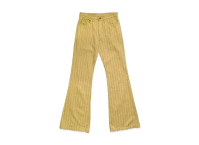 KAPITAL Cotton Linen Gibson Stripe 5P "Gold"