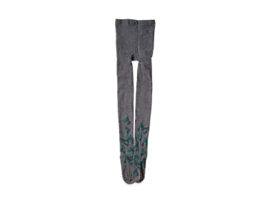 KAPITAL 200 Wool Butterfly Tights "Grey"