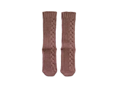 KAPITAL 5G Cable Knitting Socks "Pink"
