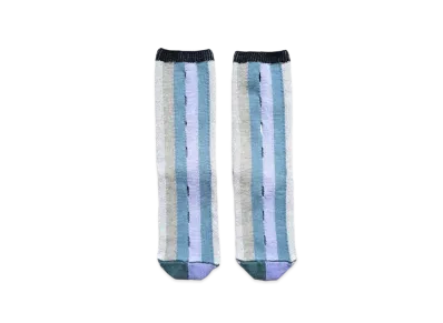 KAPITAL 96 Comfort Punching Socks "Blue"
