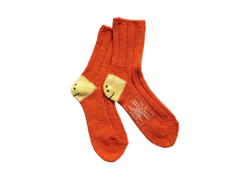 KAPITAL 56 MA-1 Socks "Orange"