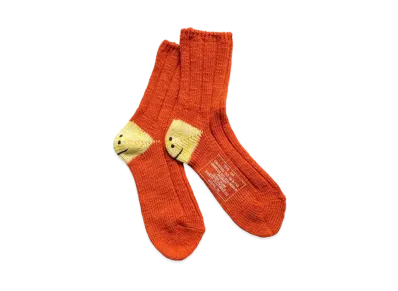 KAPITAL 56 MA-1 Socks "Orange"