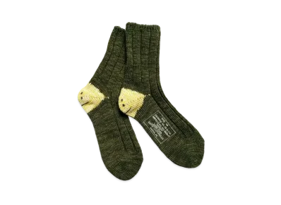 KAPITAL 56 MA-1 Socks "Khaki"