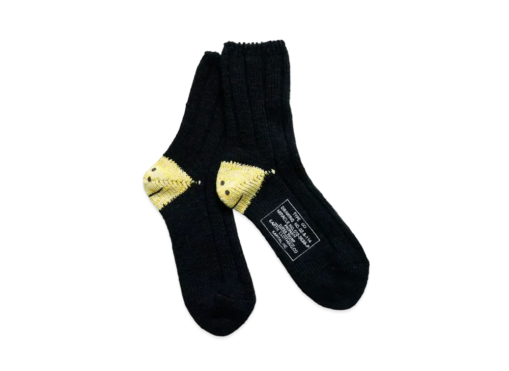 KAPITAL 56 MA-1 Socks "Black"