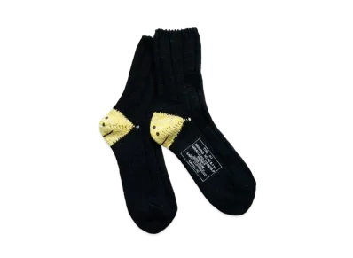 KAPITAL 56 MA-1 Socks "Black"
