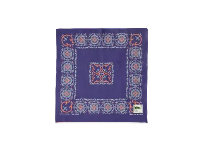 KAPITAL Selvage Bandanna "Purple"