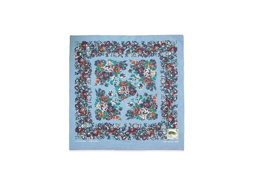 KAPITAL Selvage Bandanna "Sax"