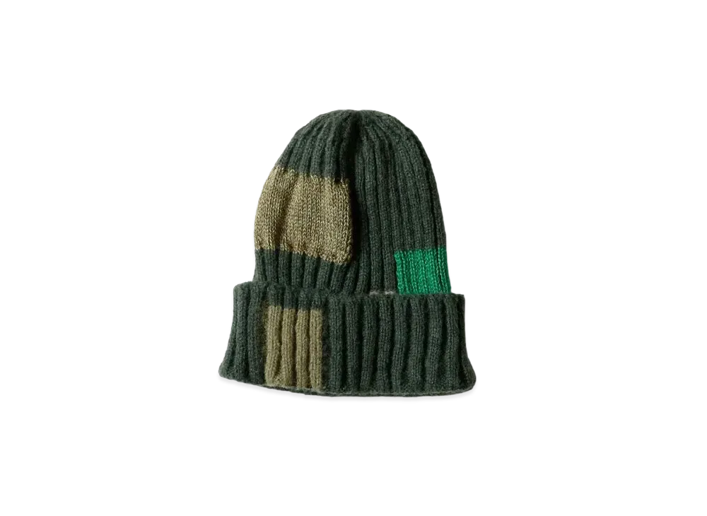 KAPITAL 5G Wool Knit Cap "Khaki"