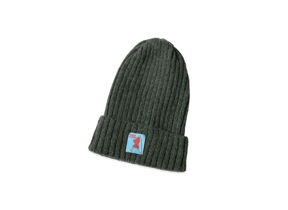 KAPITAL 5G Wool Knit Cap "Green"