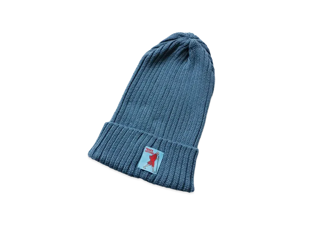 KAPITAL 5G Cotton Knit Cap "Blue"
