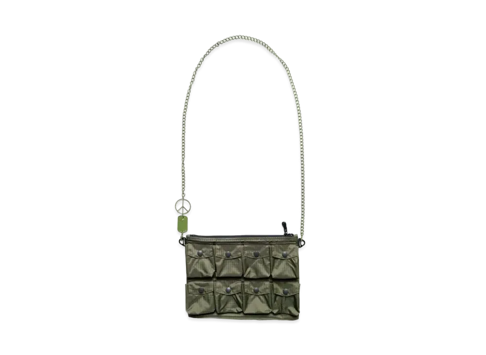 KAPITAL Crack Leather Fargo Bag 