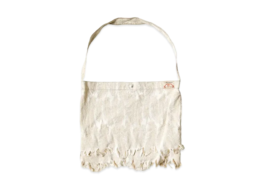 KAPITAL 12oz Magpie Denim Medicine Bag (Big) "Kinari"