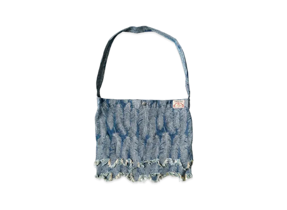 KAPITAL 12oz Magpie Denim Medicine Bag (Small) "Indigo"