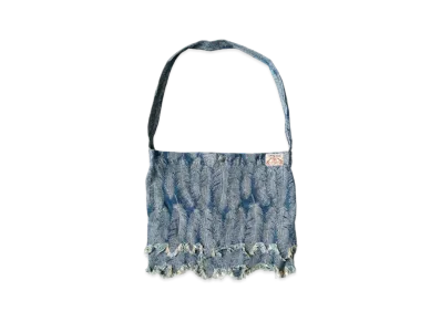 KAPITAL 12oz Magpie Denim Medicine Bag (Small) "Indigo"