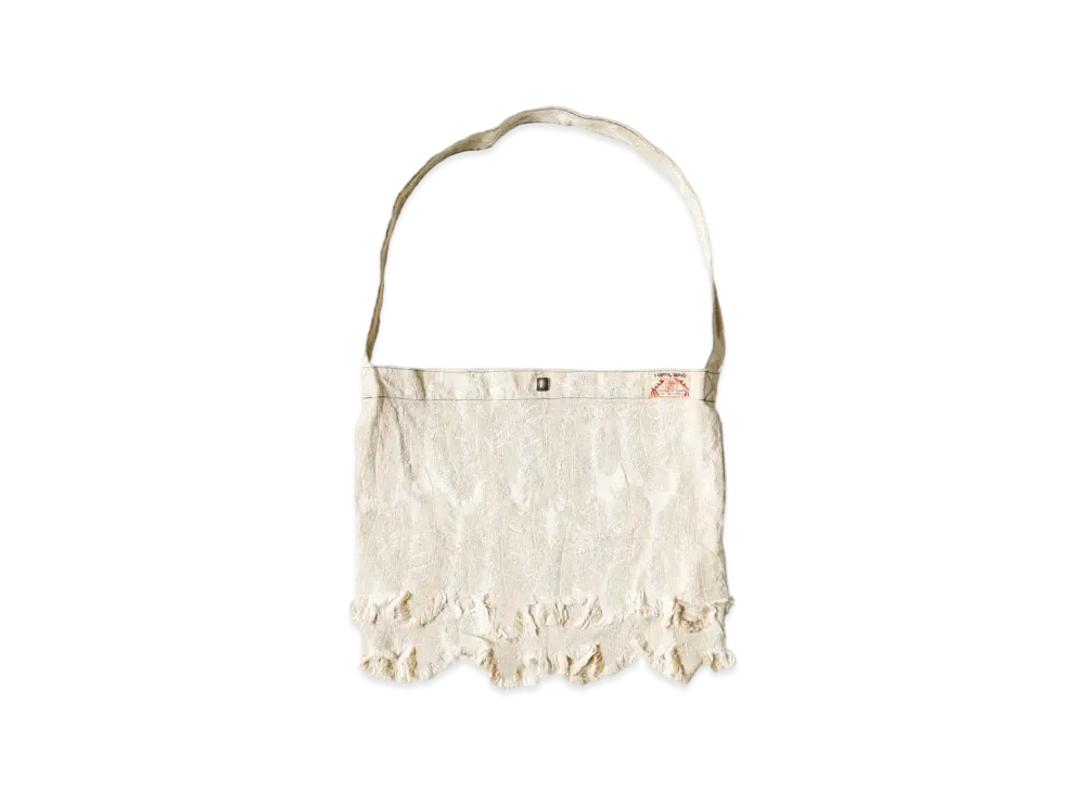 KAPITAL 12oz Magpie Denim Medicine Bag (Small) "Kinari"