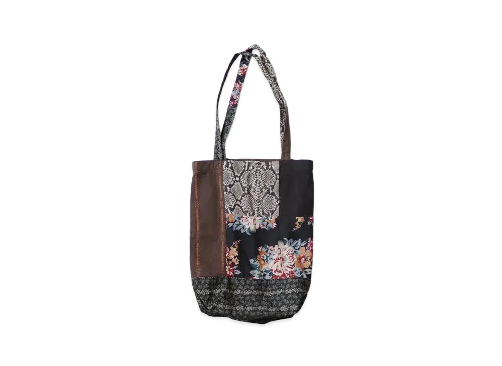 KAPITAL Crack Leather Fargo Bag 