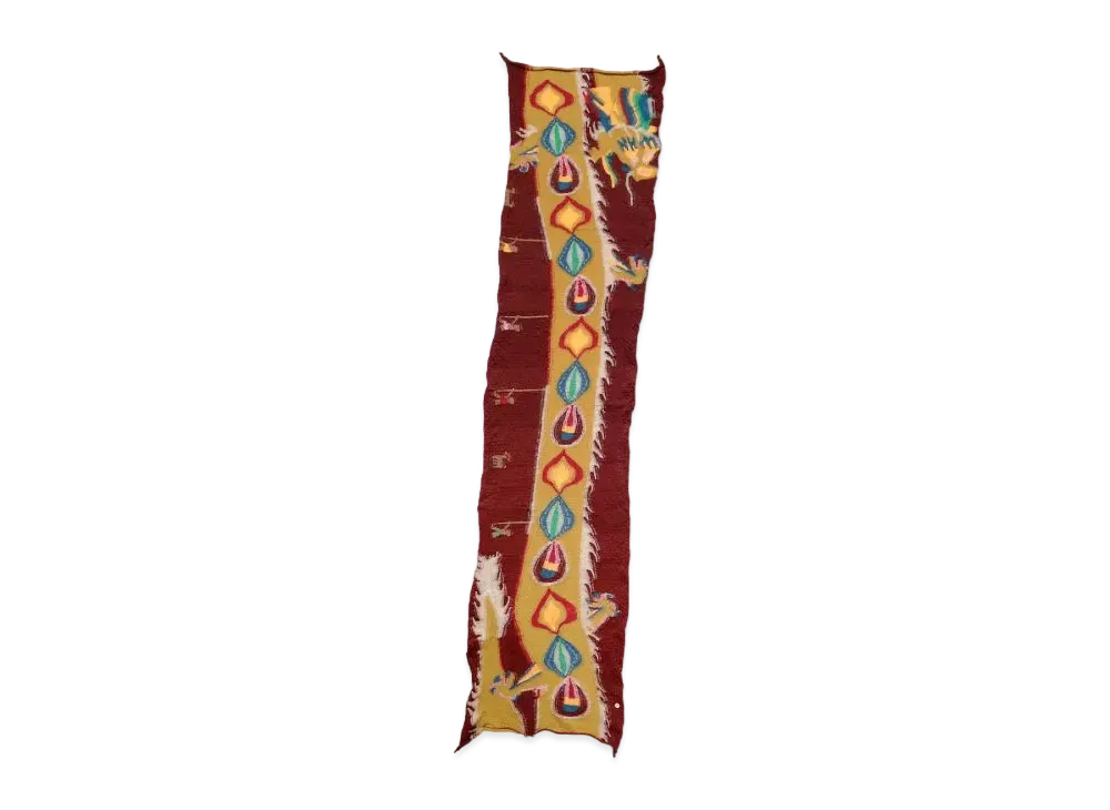 KAPITAL Full-Length Wool Dragon Dance Muffler "Enji"